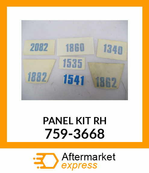 PANELKITRH 759-3668