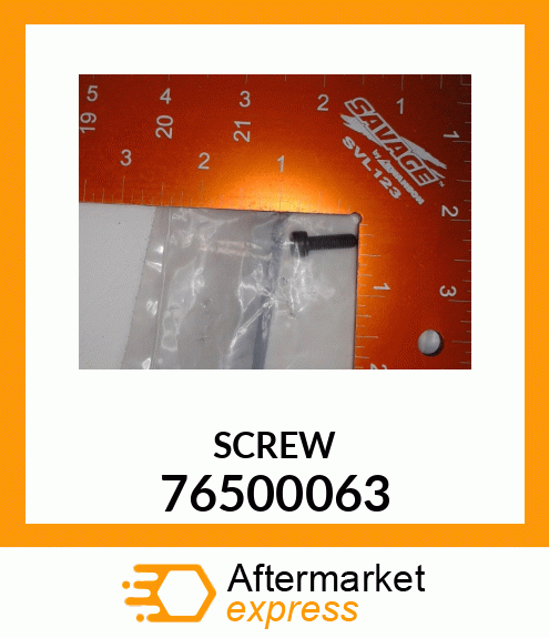 SCREW 76500063