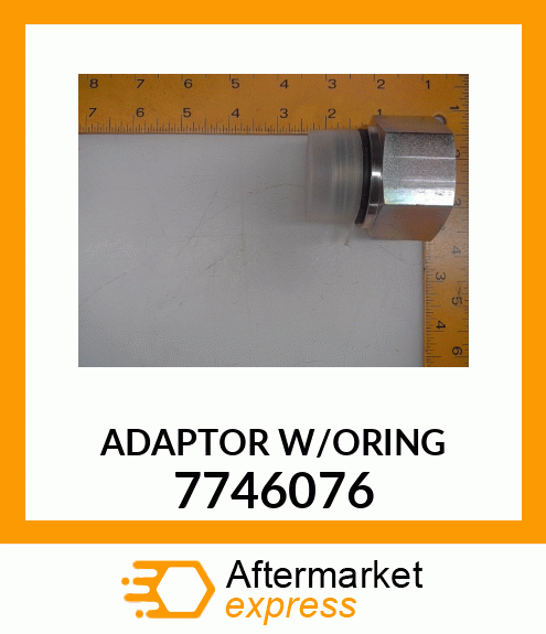 ADAPTOR_W/ORING 7746076