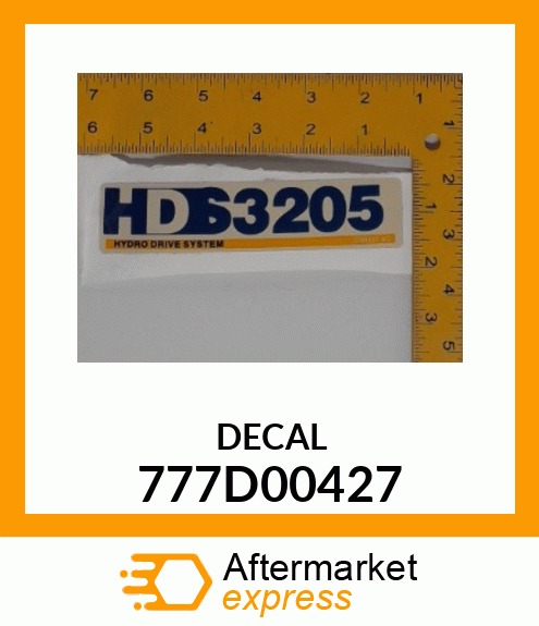 DECAL 777D00427