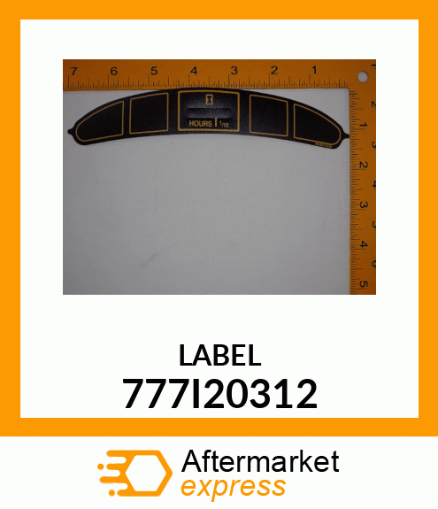 LABEL 777I20312