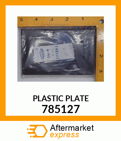 PLASTIC PLATE 785127