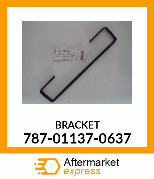 BRACKET 787-01137-0637