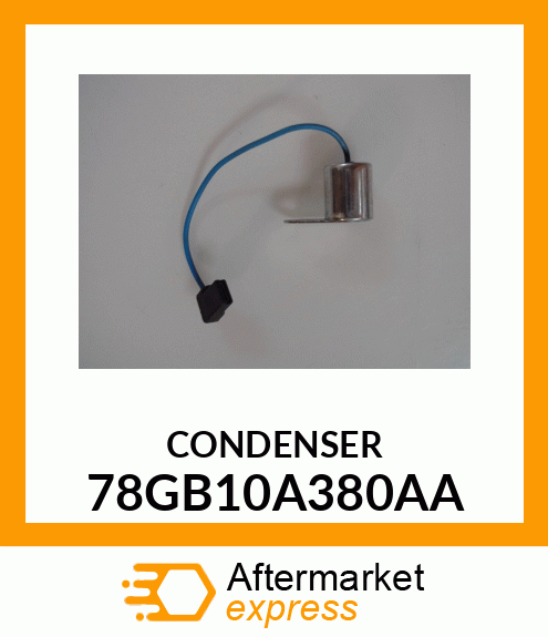 CONDENSER 78GB10A380AA