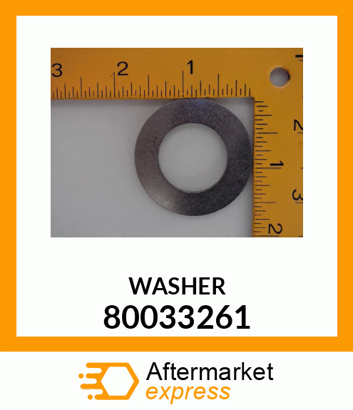 WASHER 80033261