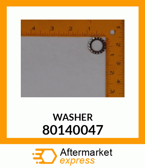 WASHER 80140047