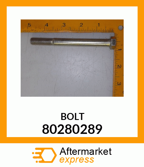 BOLT 80280289