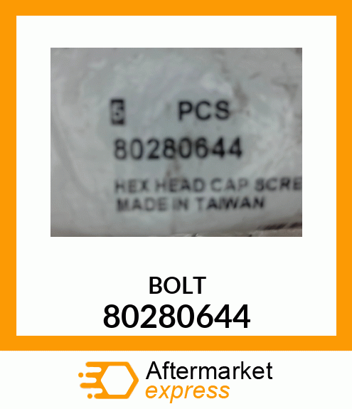 BOLT 80280644