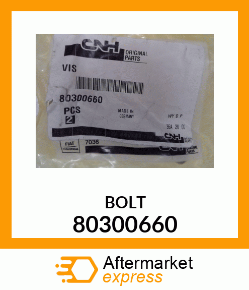 BOLT 80300660