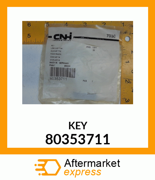 KEY 80353711