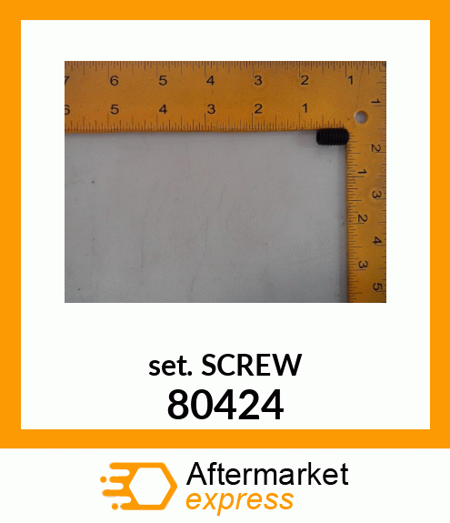 SETSCREW 80424