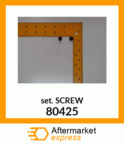 SETSCREW 80425