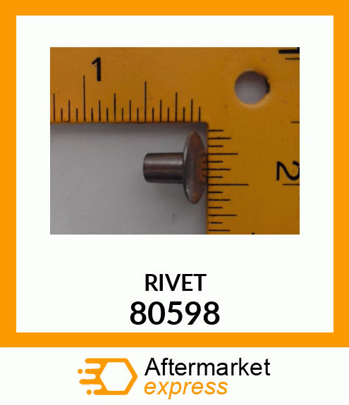 RIVET 80598