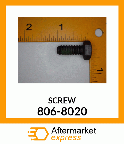 SCREW 806-8020