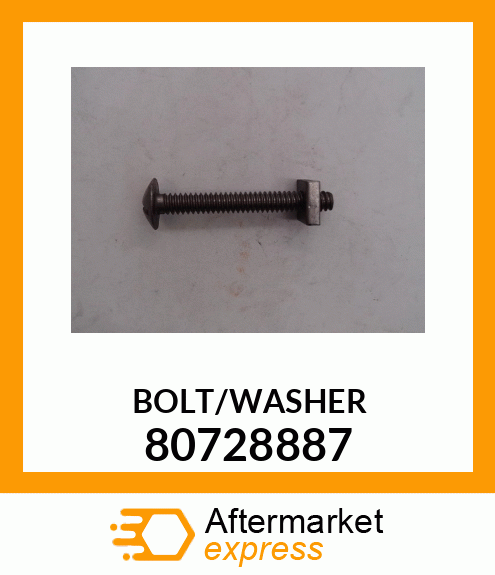 BOLT/WASHER 80728887