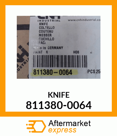 KNIFE 811380-0064