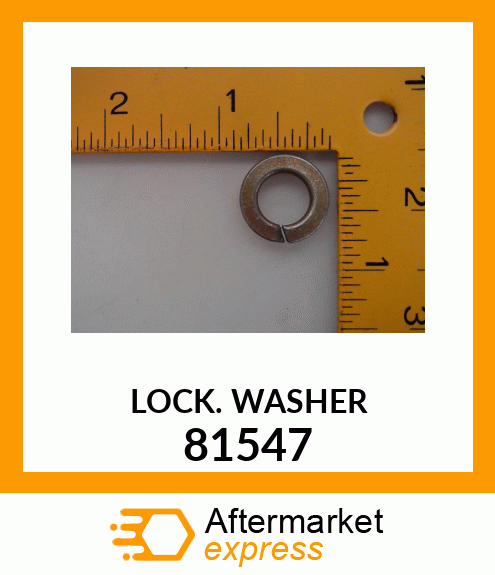 WASHER 81547