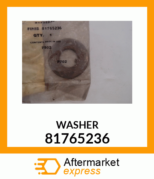 WASHER 81765236