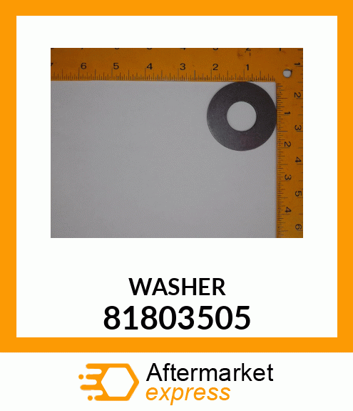 WASHER 81803505