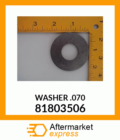 WASHER 81803506