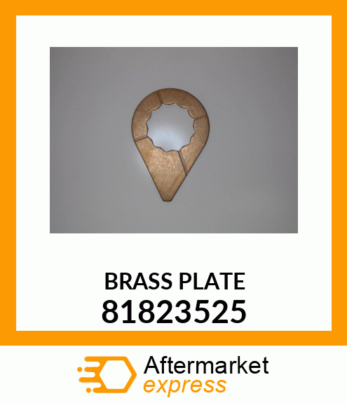 BRASSPLATE 81823525