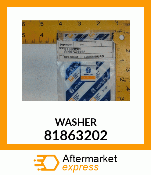 WASHER 81863202