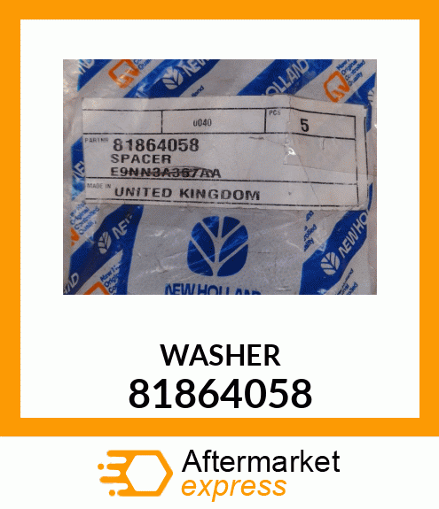 WASHER 81864058