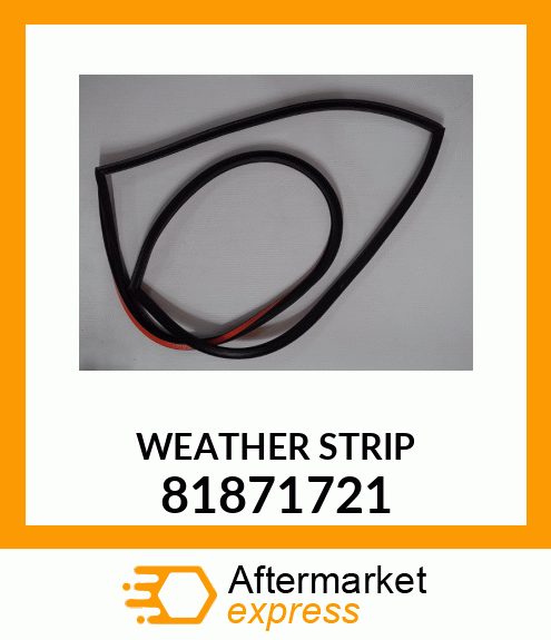 WEATHERSTRIP 81871721