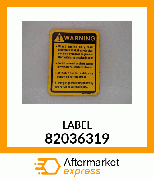 LABEL 82036319