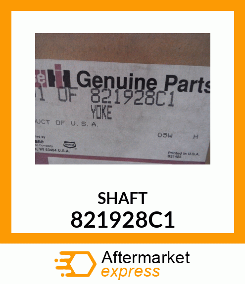 SHAFT 821928C1