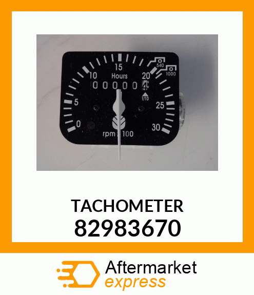 TACHOMETER 82983670