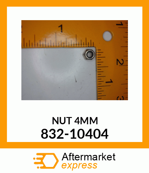 NUT4MM 832-10404