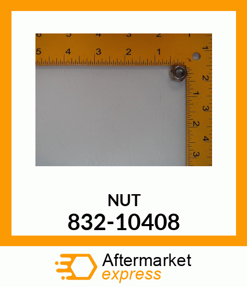 NUT 832-10408