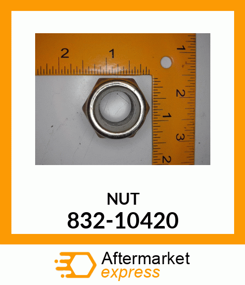 NUT 832-10420