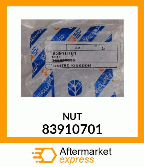 NUT 83910701