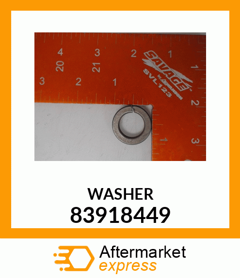 WASHER 83918449