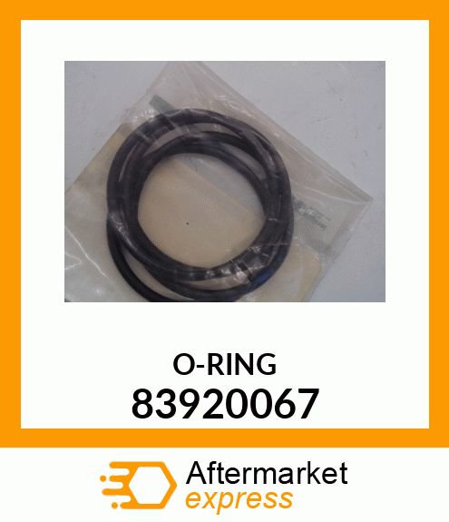 O-RING 83920067