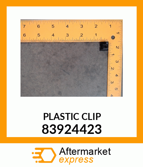 PLASTIC,CLIP 83924423