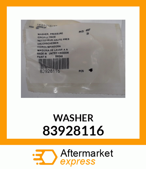 WASHER 83928116