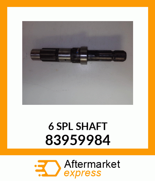 SHAFT 83959984