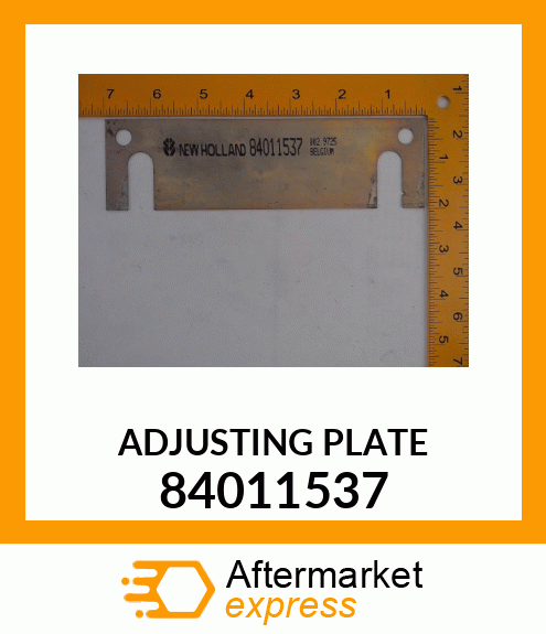 ADJUSTINGPLATE 84011537