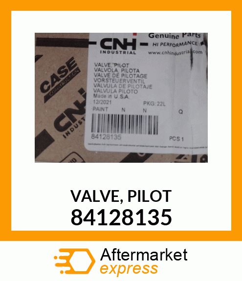 VALVE, PILOT 84128135