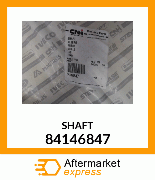 SHAFT 84146847