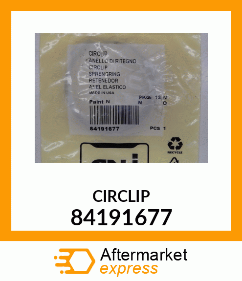 CIRCLIP 84191677