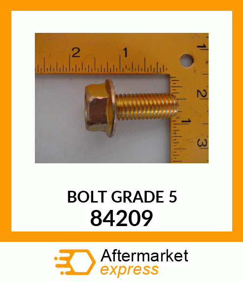 BOLT 84209