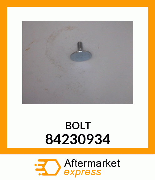 BOLT 84230934