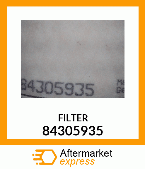 FILTER 84305935