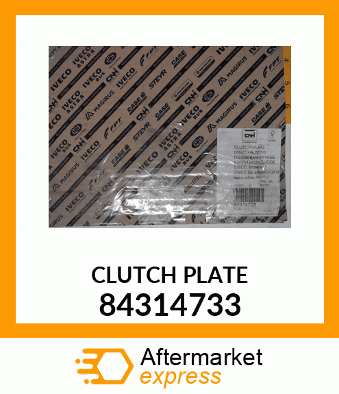 CLUTCH PLATE 84314733