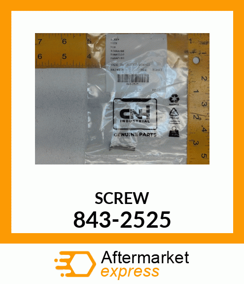 SCREW 843-2525