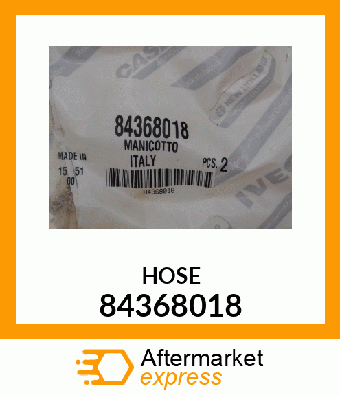 HOSE 84368018